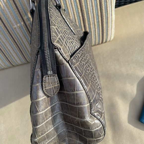 Authentic MCM Hobo Bag in Crocodile Leather - Picture 5 of 15